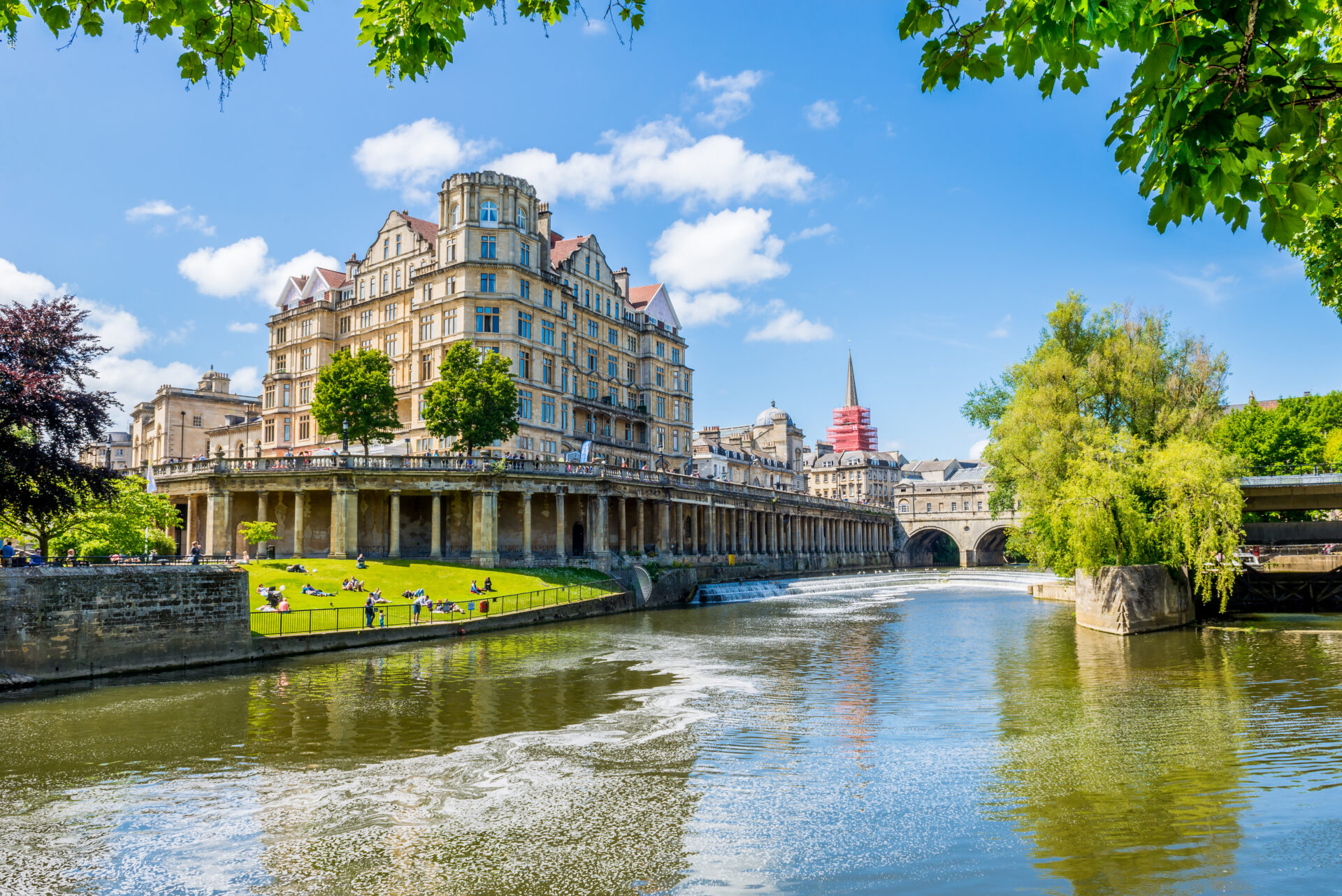 Pulteney Weir in Bath